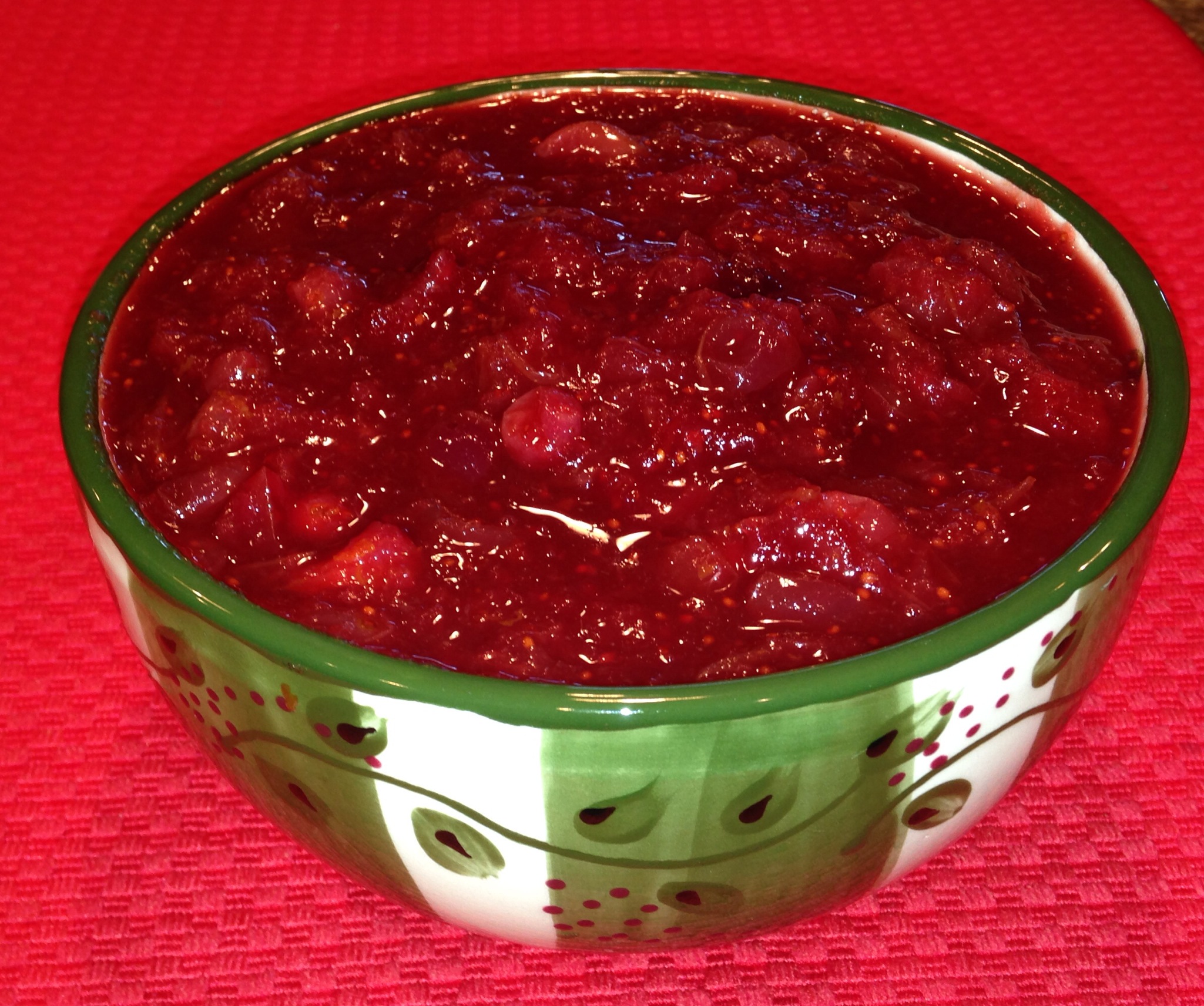 Cranberry Sauce - Cooked