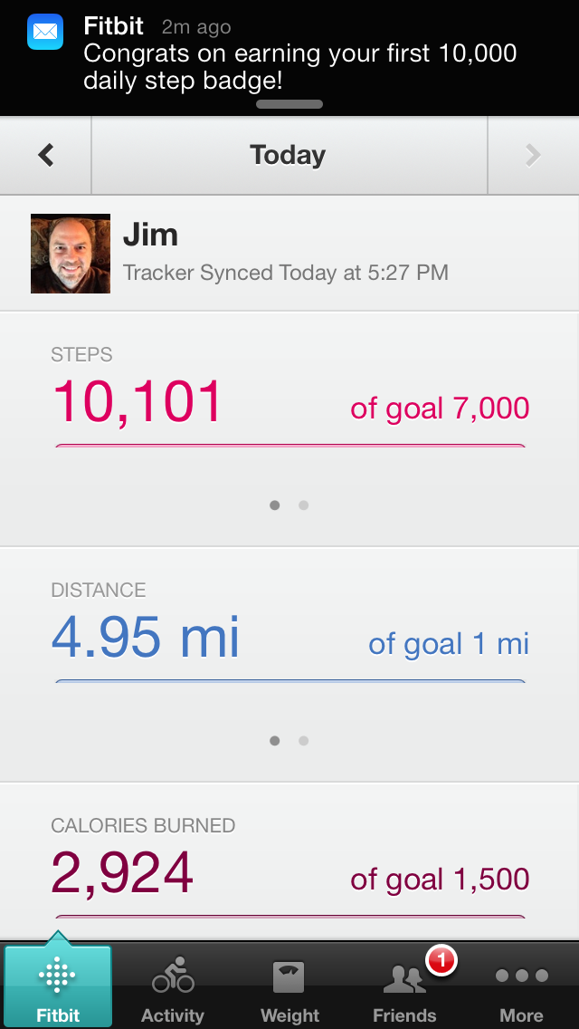 10,000 steps today!