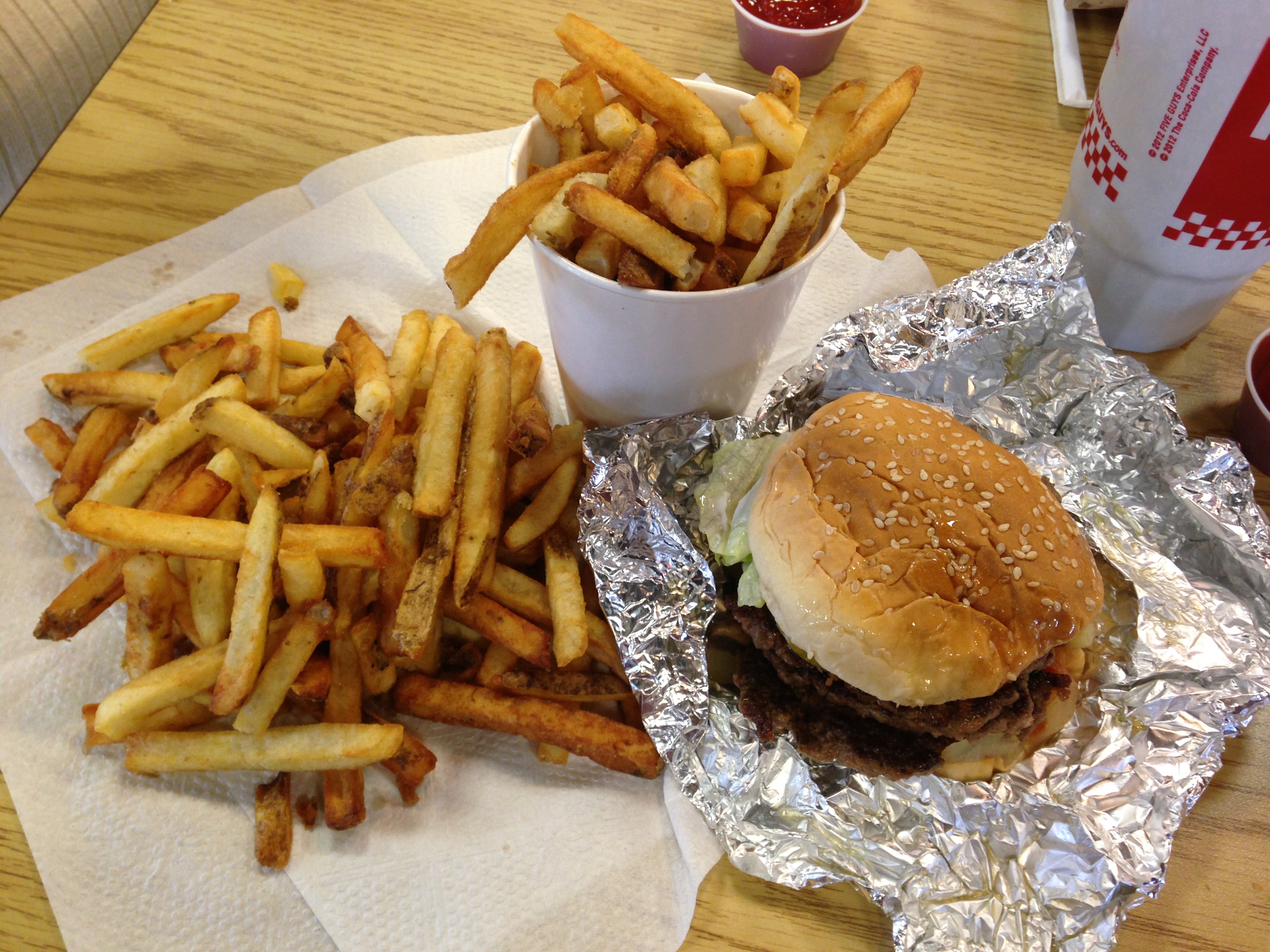Five Guys - Our Lunch - Pigeon Forge