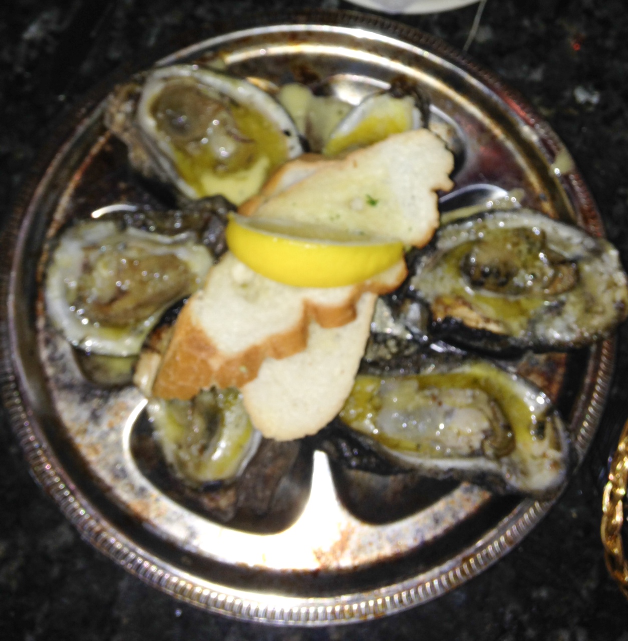 Charbroiled Oysters at Royal House