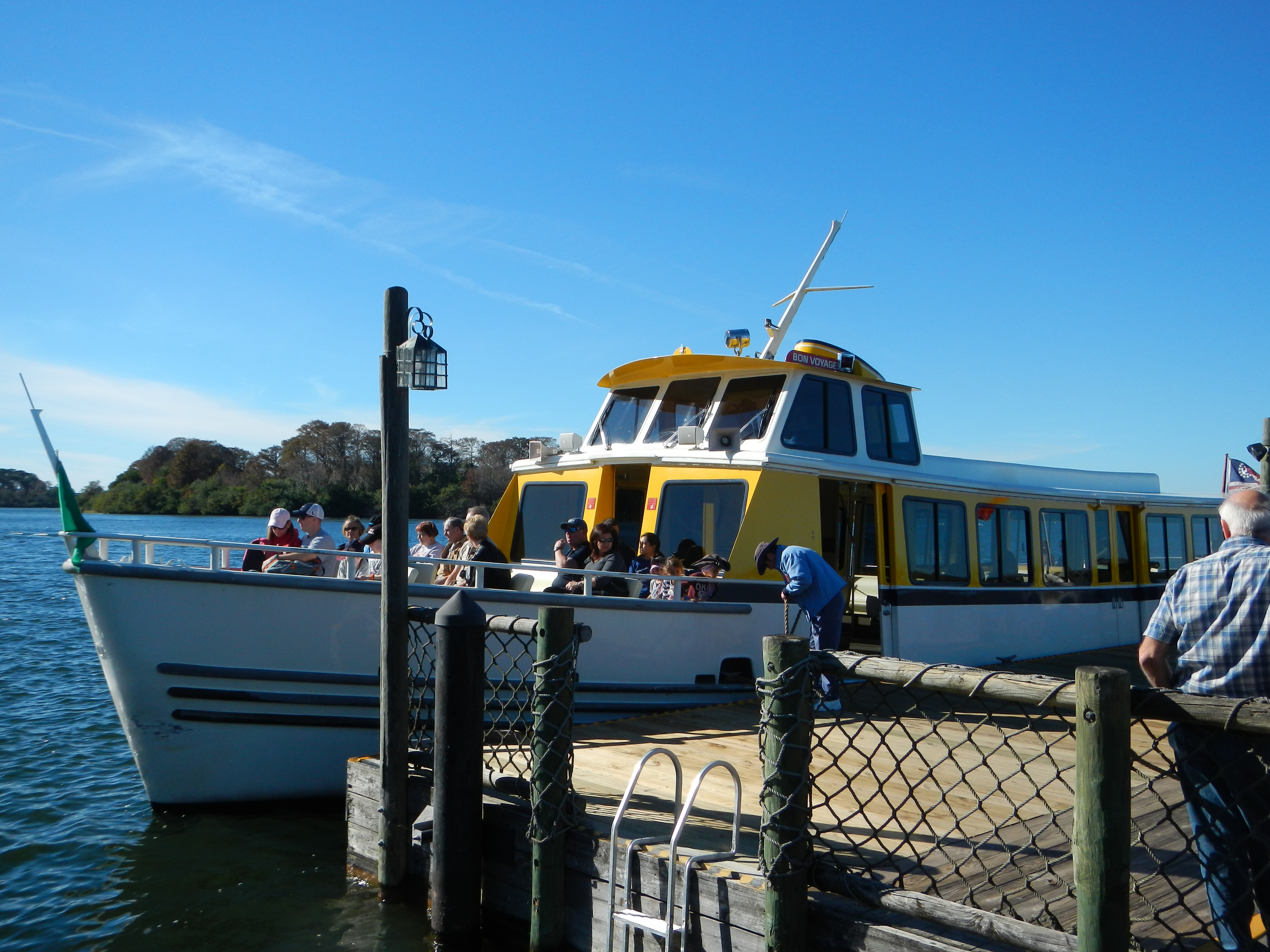 This was the boat we took from Fort Wilderness to the Magic Kingdom.