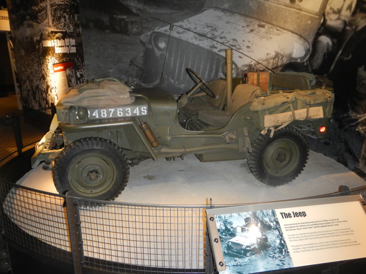 Pacific War Museum - Jeep 12