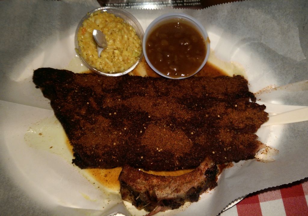 Sorry Charlie Vergos - I did not care for your ribs :(