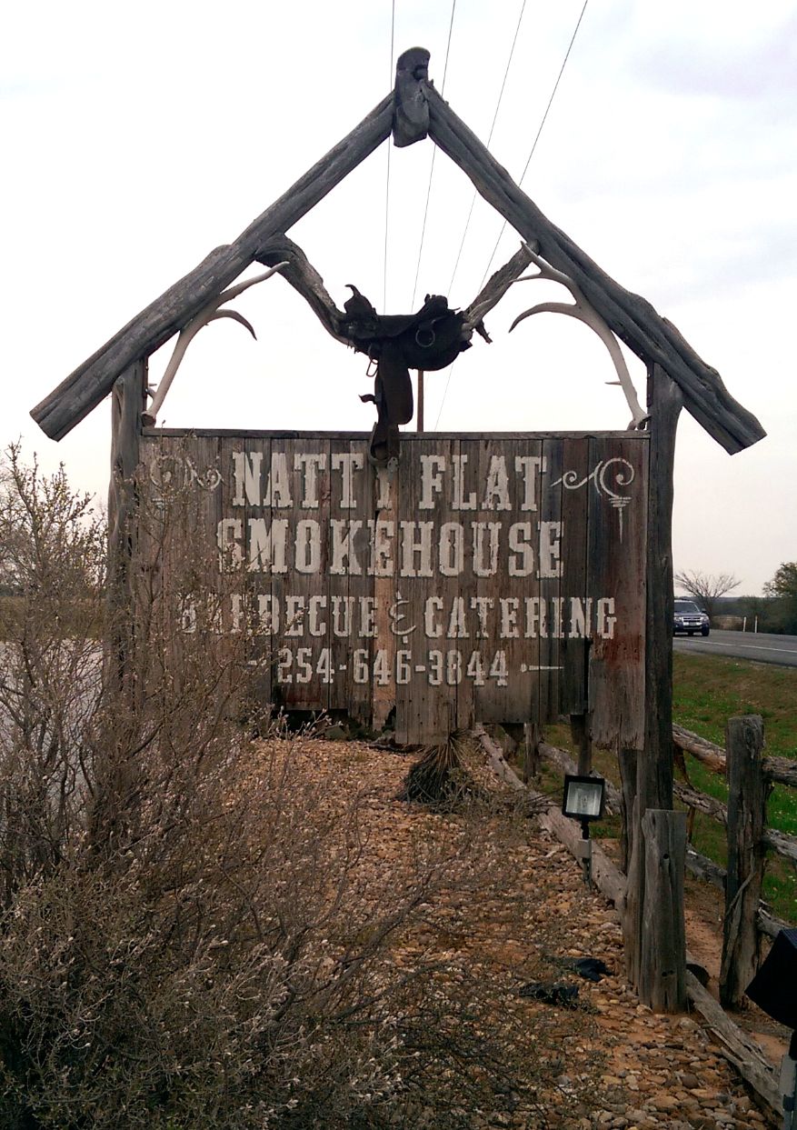Natty Flat Smokehouse - Sign
