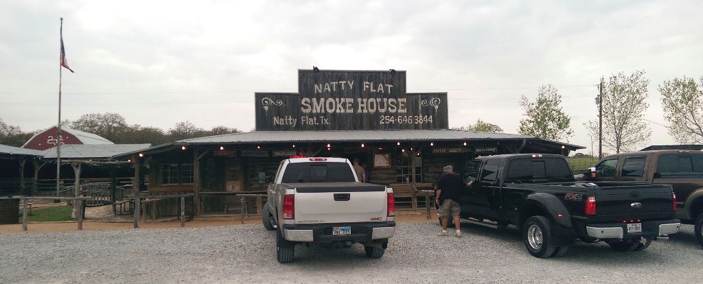 Natty Flat Smokehouse - the restaurant building