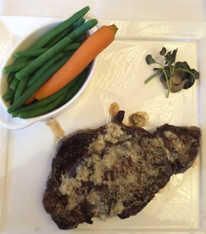 Prime Ribeye Steak Dinner